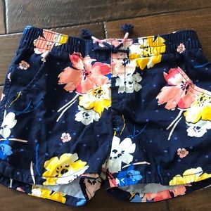 Old navy floral shorts